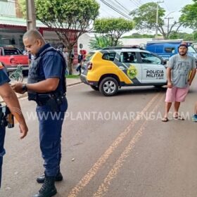 Fotos de Homem é socorrido de helicóptero após ser baleado em Maringá; estado é grave