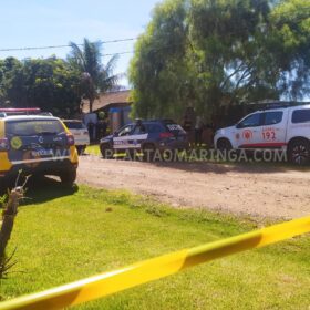 Fotos de Homem que fazia filho refém com faca no pescoço é morto pela Guarda Civil Municipal e Policia Civil de Sarandi