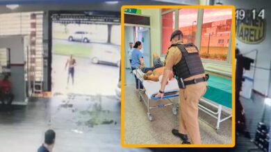 Fotos de Homem é baleado na cabeça após atentado a tiros em Maringá