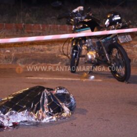 Fotos de Jovem de 25 anos morre após colisão com carreta estacionada em Maringá 