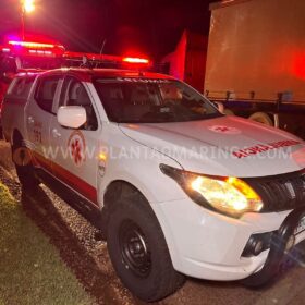 Fotos de Motociclista morre após bater na traseira de carreta estacionada em Maringá