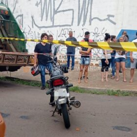 Fotos de Câmera registra acidente que matou motociclista em Maringá  