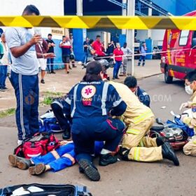 Fotos de Motociclista morre após colisão envolvendo duas motos em Maringá