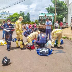 Fotos de Câmera registra acidente que matou motociclista em Maringá  