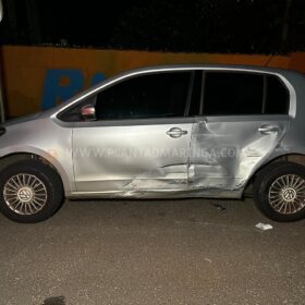 Fotos de Câmera flagra jovem sendo baleado por ladrões durante tentativa de roubo em Maringá 