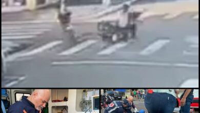 Fotos de Idoso que faz tratamento contra o câncer é atropelado na faixa de pedestre em Sarandi