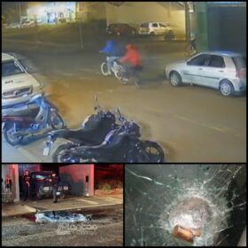 Fotos de Jovem é executado na frente da esposa e da filha em Sarandi