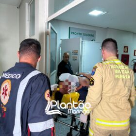 Fotos de Motociclista fica em estado grave após acidente em Sarandi