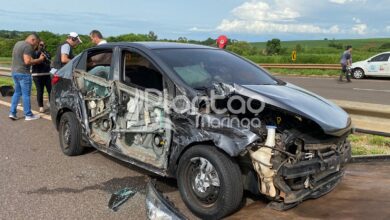 Fotos de Piratas do asfalto atiram contra caminhão durante tentativa de roubo