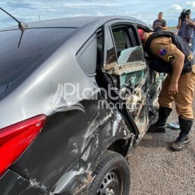 Piratas do asfalto atiram contra caminhão durante tentativa de roubo Foto 1 Fotos de Piratas do asfalto atiram contra caminhão durante tentativa de roubo