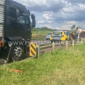 Briga de trânsito em Maringá termina com caminhoneiro baleado Foto 1 Fotos de Briga de trânsito em Maringá termina com caminhoneiro baleado