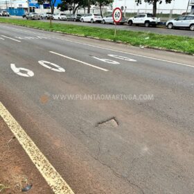 Fotos de Câmeras registram acidente onde motociclista teve a cabeça decepada em Maringá 