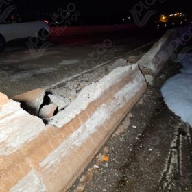 Fotos de Ciclista morre atropelado e carreta tomba no Contorno Norte de Maringá
