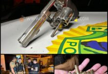 Fotos de Forças de segurança de Sarandi apreende arma de fogo em festa clandestina 
