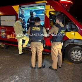 Fotos de Homem esfaqueado durante briga entre moradores de rua em Maringá