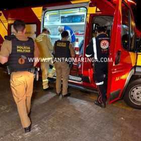 Fotos de Homem esfaqueado durante briga entre moradores de rua em Maringá