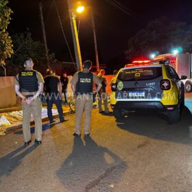 Fotos de Homem que morreu após atacar policial feminina em Maringá é identificado