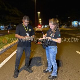 Fotos de Câmeras registram acidente onde motociclista teve a cabeça decepada em Maringá 