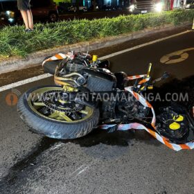 Fotos de Câmeras registram acidente onde motociclista teve a cabeça decepada em Maringá 