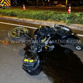 Fotos de Homem tem cabeça decepada após acidente de moto de alta cilindrada em Maringá