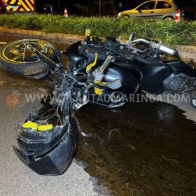 Fotos de Homem tem cabeça decepada após acidente de moto de alta cilindrada em Maringá