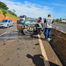 Fotos de Idoso que sofreu grave acidente de trânsito morre em hospital de Maringá