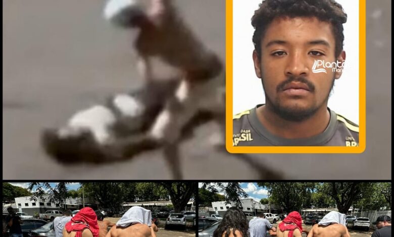 Fotos de Jovem brutalmente apedrejado em Maringá, morre no hospital