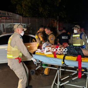 Fotos de Jovem com tornozeleira eletrônica é socorrido em estado grave após levar três tiros na cabeça em Sarandi 