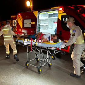 Fotos de Jovem com tornozeleira eletrônica é socorrido em estado grave após levar três tiros na cabeça em Sarandi 