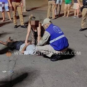 Fotos de Jovem brutalmente apedrejado em Maringá, morre no hospital