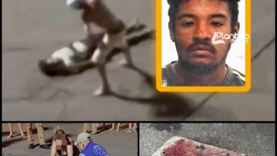 Fotos de Moradores filmam jovem sendo agredido com pedradas na cabeça em Maringá
