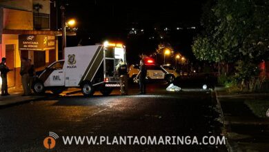 Fotos de Motociclista é executado com 3 tiros após emboscada em Maringá