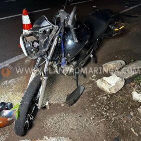 Fotos de Motociclista fica gravemente ferido após acidente em Maringá