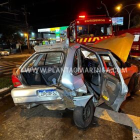 Fotos de Motorista com suspeita de embriaguez é intubado após colisão envolvendo três veículos em Maringá