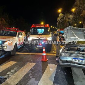 Fotos de Motorista com suspeita de embriaguez é intubado após colisão envolvendo três veículos em Maringá