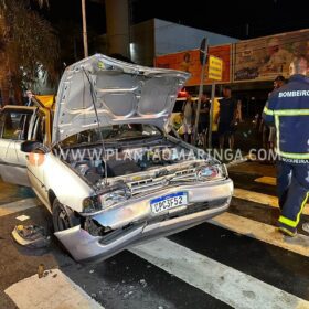Fotos de Motorista com suspeita de embriaguez é intubado após colisão envolvendo três veículos em Maringá