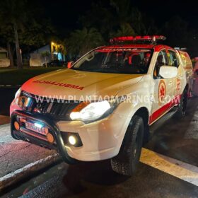 Fotos de Motorista com suspeita de embriaguez é intubado após colisão envolvendo três veículos em Maringá