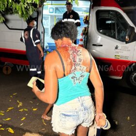 Fotos de Mulher é agredida por ex-companheiro com golpe de facão na cabeça em Maringá