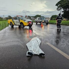 Fotos de Mulher morre após ser atropelada por carro conduzido por padre em Maringá