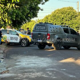Fotos de Suspeitos de uma série de homicídios morrem em confronto com polícia em Sarandi 