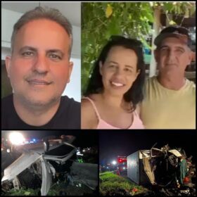 Fotos de Três pessoas morrem em grave acidente na noite desta quarta-feira