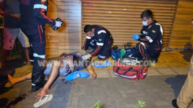 Fotos de Atentado a tiros em bar deixa homem em estado grave, em Maringá