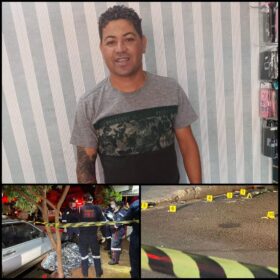 Atiradores encapuzados matam empresário e ferem cliente em lanchonete Foto 1 Fotos de Atiradores encapuzados matam empresário e ferem cliente em lanchonete