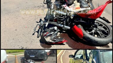 Fotos de Carro avança preferencial e deixa motociclista com ferimentos graves em Maringá