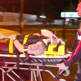 Fotos de Casal fica ferido após acidente de carro em Maringá