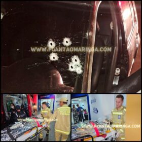 Fotos de Criminosos atiram 18 vezes contra um homem em atentado