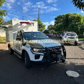 Fotos de Homem é encontrado morto e com marcas de tiros dentro da própria casa em Maringá