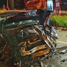 Fotos de Homem morre após grave acidente de trânsito, em Maringá.