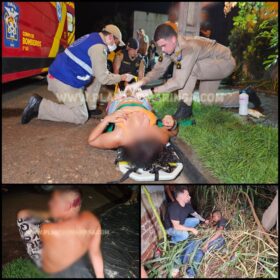 Fotos de Homens encapuzados e armados invadem área de lazer em Sarandi e deixa três adolescentes feridos 