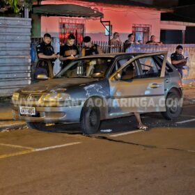 Fotos de Jovem é executado a tiros dentro de carro em Sarandi 